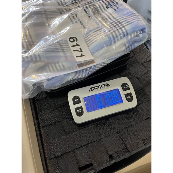 Linen Button Up Tunic Shirt Check Plaid Dress Coastal Cottage Resort Preppy - Picture 15 of 15